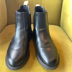 Dr Martens Vegan Flora Black Boots